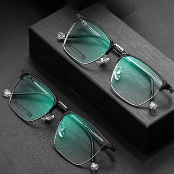 Luksuzni Naočale Za Kratkovidnost Protiv Plave Svjetlosti Muškarci Žene Elektro Filter Smanjuje Napon Digitalnih Kratkovidne Oči Naočale Titan -75 175