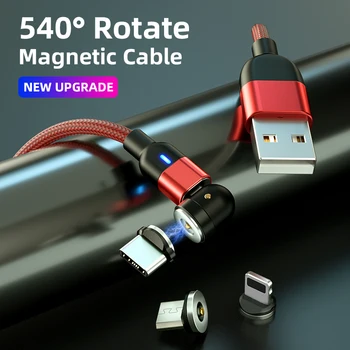 Magnetni Micro USB Kabel Za iPhone 13 12 11 XS X 8 Samsung Xiaomi Android Mobilni Telefon Type-c Magnet za Punjenje Punjač Kabel Kabel
