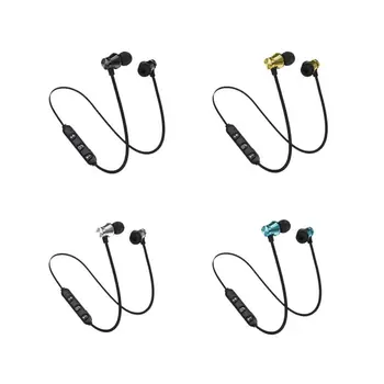 Magnetska Bluetooth Slušalice 4.2 Sportski Beg Bežični Vratne Remen Slušalice Slušalice s Mikrofonom Stereo Glazba Za Sve pametne telefone