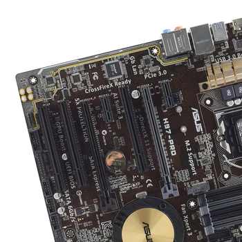 Matična ploča LGA 1150 ASUS H97-PRO DDR3 32 GB Intel H97 PCI-E 3.0 M. 2 SATA 3 USB3.0 ATX Matična ploča za Core i3-4150T i7-4765T
