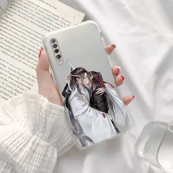 Mo tao цзу Shi kineski anime torbica za telefon Transparentno za Xiaomi redmi note 8 9 10 11 t lite pro ultra mix 4 K40