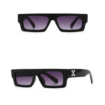 Moderan Vintage pravokutni sunčane naočale za žene i muškarce 2021 Luksuzni brand Dizajner u malim ivicom Ženske sunčane naočale Ženske cestovne nijanse