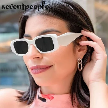 Modni Mali pravokutni sunčane naočale za žene 2021 Luksuzne Marke dizajn trg sunčane naočale za muškarce Fancy više faceted naočale