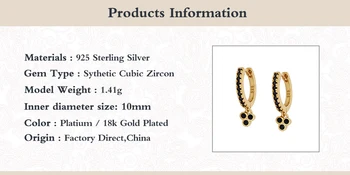 Može Pluća Luksuzne Naušnice-обнимашки Pravi Srebrne Naušnice 925 Sterling srebra Za žene Kristalno naušnice, prstenje Modni Piercing