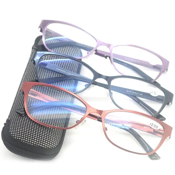 Naočale Za čitanje Nove Anti-Plavo Svjetlo računala Naočale Za Čitanje Žene Muškarci Ultra Okrugle Naočale Za Čitanje Kada Dalekovidost Diopters