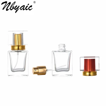 Nbyaic High-end punjenje boca parfema od 30 ml prijenosni trg staklena boca raspršivač akril poklopac prazna boca višebojne 1 kom.