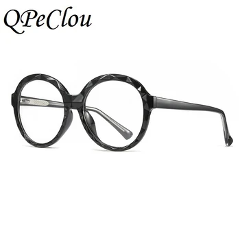 Nova Moda Raskošne Kristalne Anti-plave Naočale u okvirima Za žene Brand Okrugli Prozirne Naočale Ženske Naočale Oculos Feminino