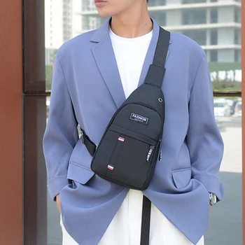 Nova muška moda višenamjenska torba preko ramena glasnik s jednim krakom ceste sportska torba-instant messenger