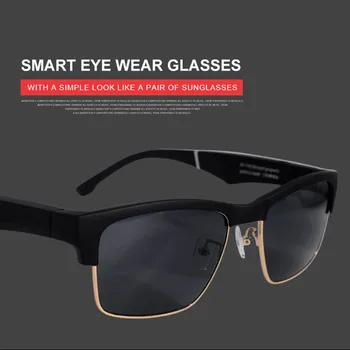 Nove pametne naočale Bluetooth Audio usmjeren sunčane naočale Sunčane naočale s koštane vodljivosti Naočale za poziv