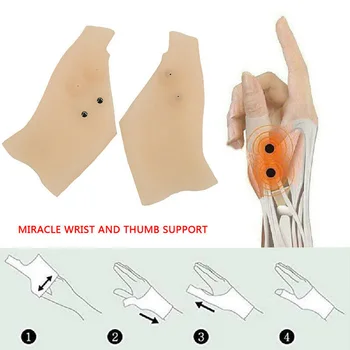 Novi 1pc magnetska terapija Zglob Ruke Palac Podrška Rukavice Gel Silikon Korektor Tlaka, Artritisa Masaža protiv Bolova Rukavice