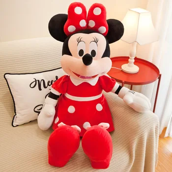 Novi 40/50 cm Mickey Mouse Minnie Pliš Igračku Crtani Anime Minnie Mouse Soft Toys Lutka na Dan Rođenja Božićni dar za djecu