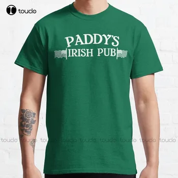 Novi Irski Pub Paddy, Uvijek Sunčano, Uvijek je Sunčano U Philadelphiji, Klasična Majica, Zabavne Majice, Muške хлопковая t-shirt S-5Xl
