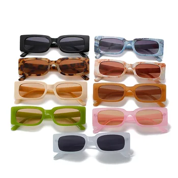 Novi Mali Trg Ružičaste Sunčane Naočale Za žene Retro Vintage Moda Sunčane Naočale UV400 2021 Trendovi