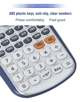 Novi Originalni Znanstveni Kalkulator FX-991ES PLUS 417 Mogućnosti Za Studente Viših Razreda Sveučilišta Uredski the kovanja Baterija