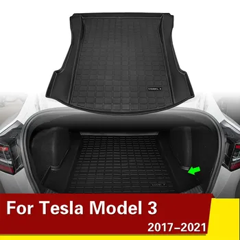 Novi Tepih za Stražnjeg Prtljažnika Automobila TPE Za Model Tesla 3 Vodootporne Zaštitne Obloge Teretni Brod Nosač Police Mat Poda Pribor 2017-2021