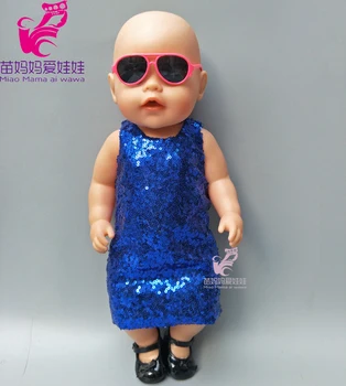 Novorođene lutka Sunčane naočale za 18-colne lutkarsku pribor za djevojčice