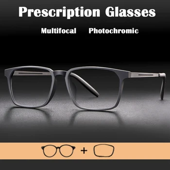 Običaj je Prelazni Naočale Za Čitanje Photochromic Naočale za kratkovidnost na recept Unisex Progresivne Мультифокальные Računalne Optički naočale gafas
