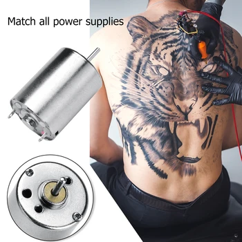 Oprema za татуировочной ručke Stroj za tetovaže Stabilan Učinkovit Maslačna luk Bez jezgre Dijelovi motora za tetovaže Pribor za rotacione alata