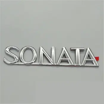 Originalan Amblem Logo Stražnja vrata prtljažnika za Hyundai Sonata 2001-2005 Stražnji poklopac prtljažnika Logotip Logotip ikonu 863103D010 86310 3D010