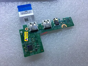 Originalni ZA DELL 3168 audio jack Dvostruka naknada USB kabel MH4F6 0MH4F6 G7D57 0G7D57 Test u REDU