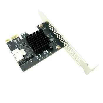 PCIe na Mini SAS 8087 4 SATA3 Porta 6 GB SSD Adapter PCI-e karticu PCI Express X1 Kontroler Kartice za Proširenje Ustaje Dodati Na Kartu Chia Майнинг