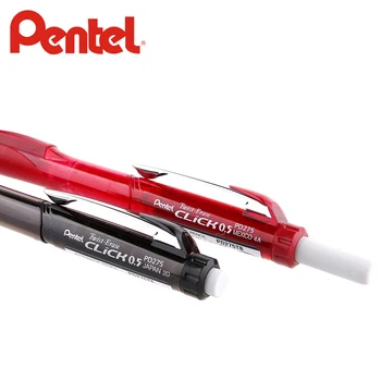 Pentel PD275 Mehanička olovka 0,5 mm bočne automatska olovka gumica za olovke Japan Crna/Plava/Ljubičasta/Crvena Boja