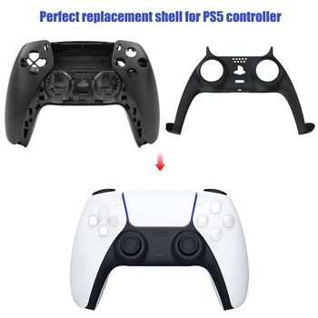 Pero Kontrolor Ljuska za Gamepad PS5 Ukrasne Trake Torbica Zaštitni Poklopac Prednji Panel Zamjena Kože Igre Pribor