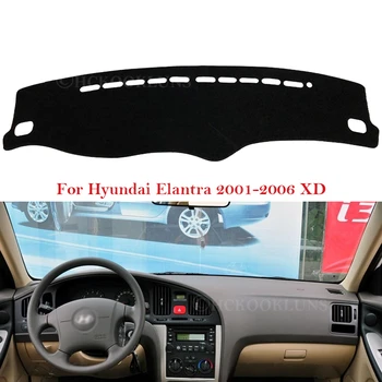 Poklopac ploče s instrumentima Zaštitna Maska za Hyundai Elantra 2001 2002 2003 2004 2005 2006 XD Auto Oprema Kontrolna ploča Suncobran Tepih