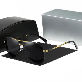 Polarizirane Sunčane Naočale Gospodo Marke Dizajnerske Mercede 2035 Pilot Lagani Metalni Retro Naočale Za Vožnju Ribolov Oculos De Sol Masculino
