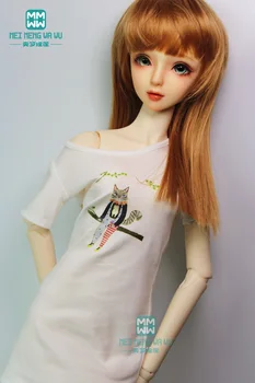 Pribor BJD lutkarska odijevanje haljina za djevojčice za 1/3 lutke BJD moda majica sa po cijeloj površini donje rublje