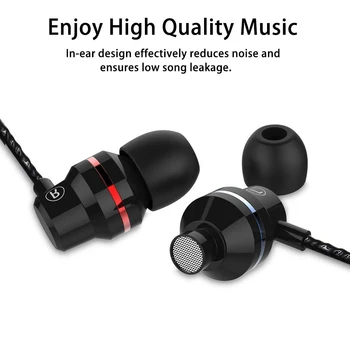 Profesionalni Metalni Slušalice Slušalice s Teškim Basom Glazbena Slušalice Slušalice Za slušalice Sharp Aquos S3 mini Phone