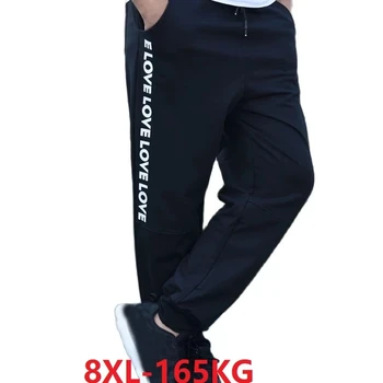 Proljeće ljeto muške sportske hlače olovka plus size 7XL 8XL 9XL sportske hlače elastičnost hlače veličine slobodne 160 kg 60 62 66 68 70