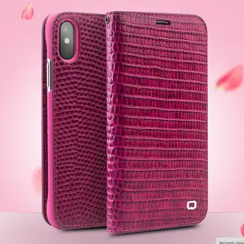 QIALINO Prirodna koža Luksuzna ženska torba za memorijske kartice Torbica za iPhone 12 11 Pro XS Max X XR 8 7 Plus SE 2020 Trendi torbica za telefon