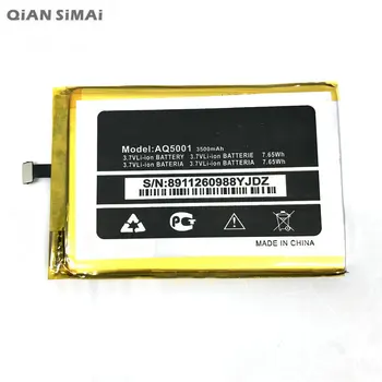 QiAN SiMAi Visokokvalitetna litij-ionska Baterija AQ5001 3500 mah Za mobilni telefon Micromax AQ5001 + Kôd za praćenje