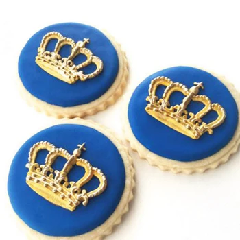 Raznolikost Imperial Crown Silikonska Forma Помадная Oblik Alata Za Ukrašavanje Kolača U Čokoladu Tijesto, Slastice, Kuhanje Naprava