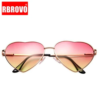 RBROVO 2021 Nove Vintage sunčane naočale u obliku srca Za žene Brand-dizajner Bombona Gradijent boje za Sunčane naočale Na Otvorenom Naočale Oculos De Sol