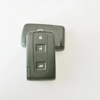 S zamjenu logotipa smart remote key shell torbica za privjesak s 3 tipke za Toyota Avensis CROWN Verso Prius