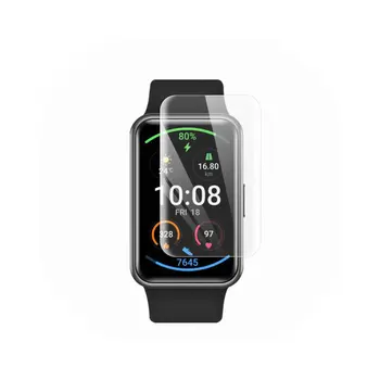 Sat Soft Prozirna Zaštitna folija TPU za Huawei Watch Fit Smart Watch ES Zaštitni poklopac za cijeli zaslon Zaštita pametne sati