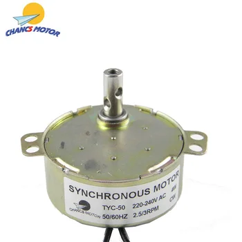 Sinkroni Motor Izmjenične Struje CHANCS TYC-50 220 2,5-3 O / Min 4 W Dc Od Davatelja Elektromotora