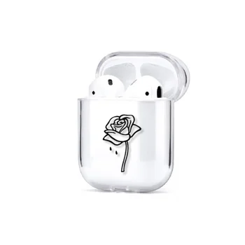 Slatka torbica s natpisom za Airpods Pro Slatka INS Torbica za slušalice Prozirna Torbica Za Apple Airpod Bežične Bluetooth Silikon Za sjedalo Air pods