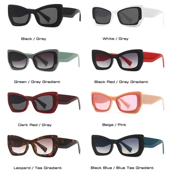 SO&EI Trendy sunčane naočale s nagibom 