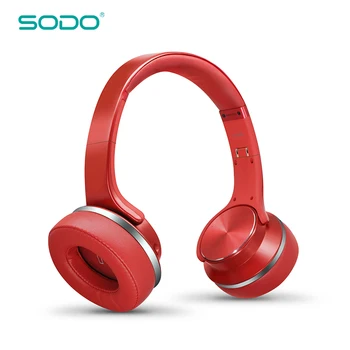 SODO MH5 Udoban Bežične Slušalice koje su kompatibilne s Bluetooth, NFC 2 u 1, Zvučnik s okretati priključkom, Podesive slušalice s mikrofonom