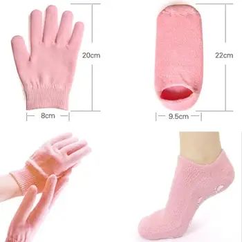 SPA-gel Čarape i rukavice, Krema za Izbjeljivanje Piling Smooth skin beauty briga za ruke i noge silikon čarape