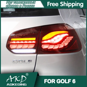 Stražnja svjetla Za VW 2009-2012 Golf 6 R20 DRL Dnevna Svjetla Stražnja svjetla LED Биксеноновая Žarulja Svjetla Za maglu Tuning Auto Oprema