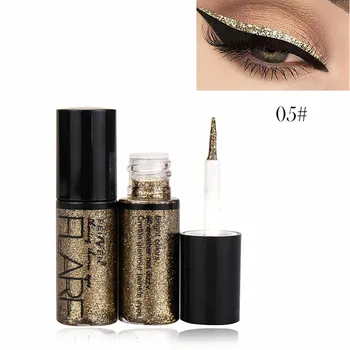 Stručni Nove Sjajne Eyeliner Kozmetika za žene Pigment Silver Rose Gold Boja Tekući Glitter eyeliner Jeftini make-up Ljepota