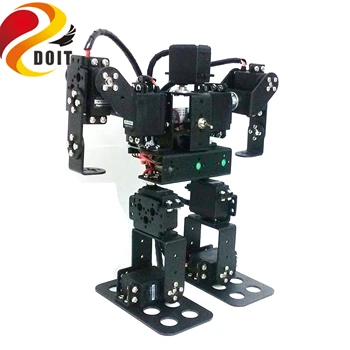 SZDOIT 9DOF Metalni Humanoida Robot 1 komplet 9 Stupnjeva Slobode Kit Двуногой Robotskom Okvira s 9 Komada. Elektrotermičkim pogonima izvršnih uređaja s Visokim Okretnim Momentom od DIY Natječaj