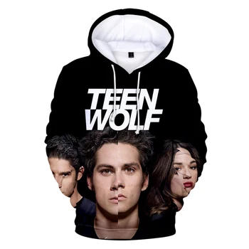 Teen Wolf 3D Veste Muški/ženski veste Modni Sudaderas Casual pulover s kapuljačom 3D print Teen Wolf Muške veste velike veličine