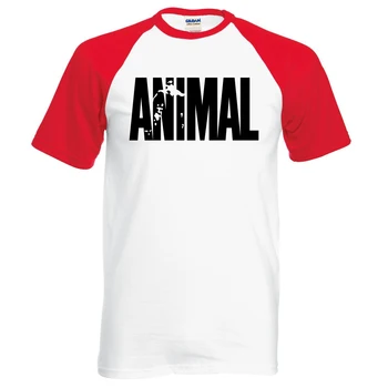 Topla rasprodaja Bodybuilding Majica sa životinjama 2021 Godišnje Svakodnevni Sportski Fitness Muška t-shirt slobodnog rezanja dvorane, Oblikovana muške majice Tees