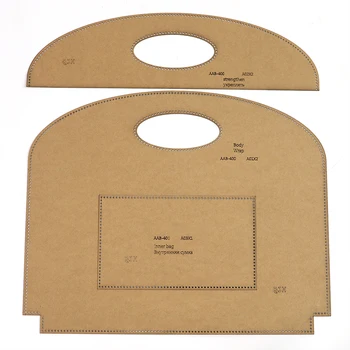 Torba Velikog Kapaciteta Kraft-Papir za Predložak Dizajna Paper Slika DIY Koža Zanat Kalup Set Matrica