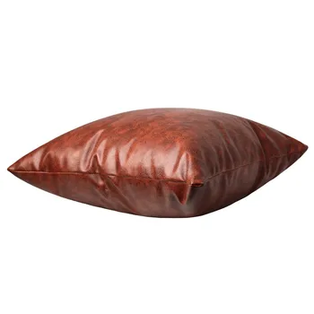 Torbica za jastuk od umjetne kože 45x45 cm Ležaj je Kauč na Auto Jastučnice Dekorativna jastučnica Trg Osnovna jastuk Dekor Jastučnicu Makrame